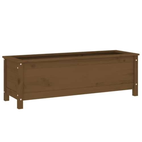 Povišena gredica - Vrtna gredica boja meda 119,5x40x39cm masivna borovina - Smeđa boja bora 119.5 x 40 x 39 cm 1 Cijena