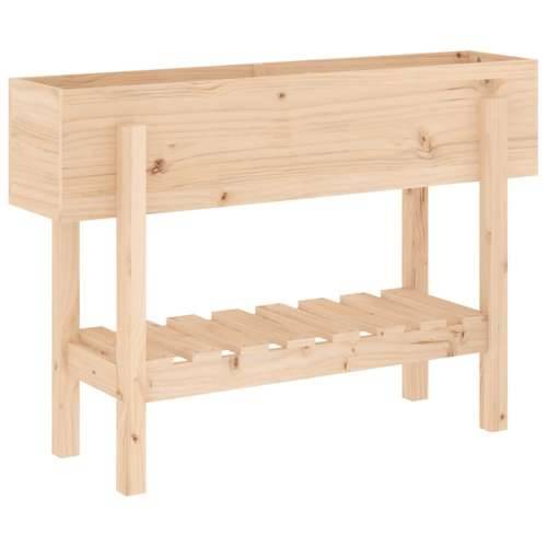 Povišena gredica - Vrtna gredica 101 x 30 x 69 cm od masivne borovine - Prirodna boja bora 101 x 30 x 69 cm 1 Cijena