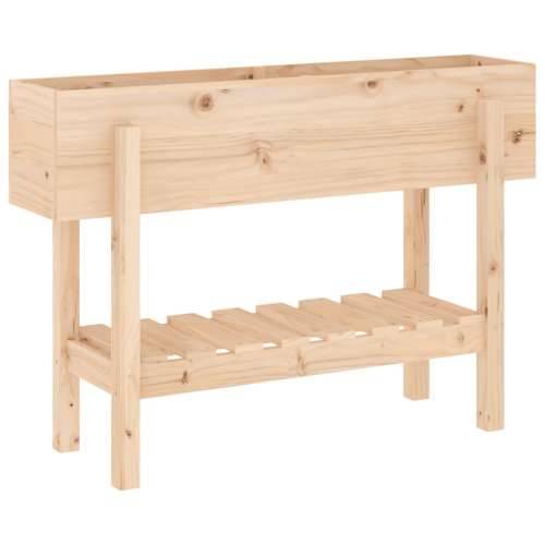 Povišena gredica - Vrtna gredica 101 x 30 x 69 cm od masivne borovine - Prirodna boja bora 101 x 30 x 69 cm 1 Cijena
