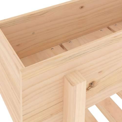 Povišena gredica - Vrtna gredica 101 x 30 x 69 cm od masivne borovine - Prirodna boja bora 101 x 30 x 69 cm 1 Cijena