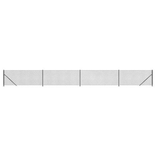 Žičana ograda s prirubnicom antracit 1,1 x 10 m Cijena