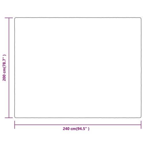 Krem deka 200 x 240 cm poliesterska - Krema 200 x 240 cm 1 Cijena