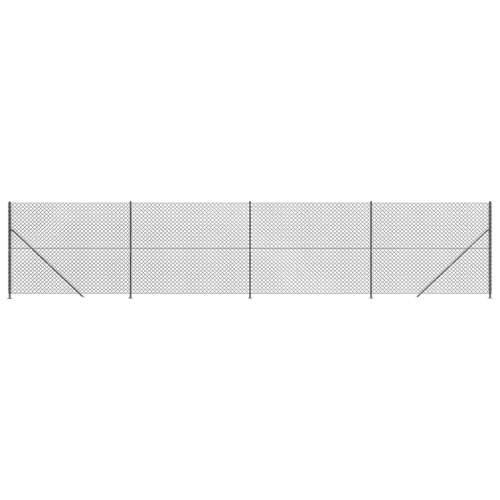 Žičana ograda s prirubnicom antracit 1,8 x 10 m Cijena