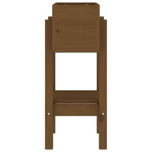 Vrtna sadilica boja meda 62 x 30 x 69 cm od masivne borovine  - Smeđa boja bora 62 x 30 x 69 cm 1 Cijena