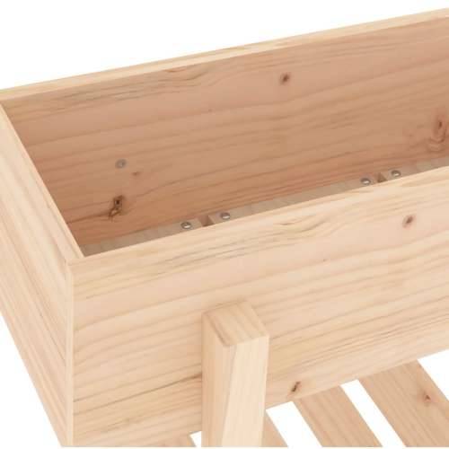 Vrtna sadilica 62 x 30 x 69 cm od masivne borovine - Prirodna boja bora 62 x 30 x 69 cm 1 Cijena