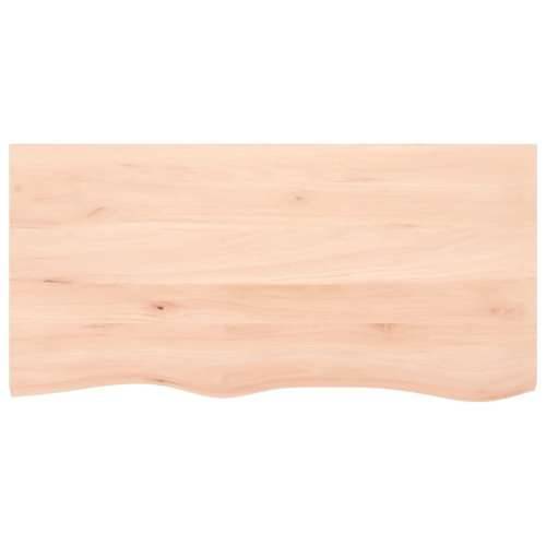Stolna ploča 100x50x(2-4) cm od netretirane masivne hrastovine - Prirodna 100 x 50 x 4 cm 1 Cijena