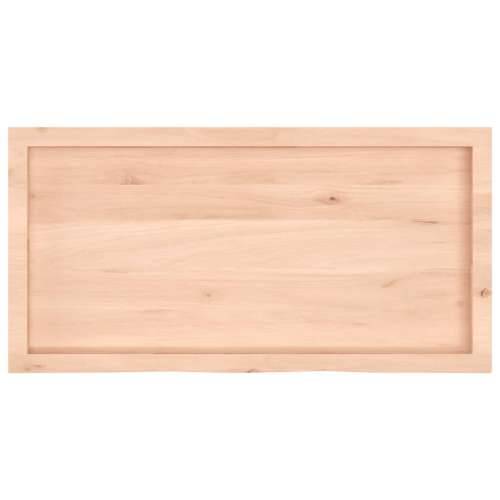 Stolna ploča 100x50x(2-4) cm od netretirane masivne hrastovine - Prirodna 100 x 50 x 4 cm 1 Cijena