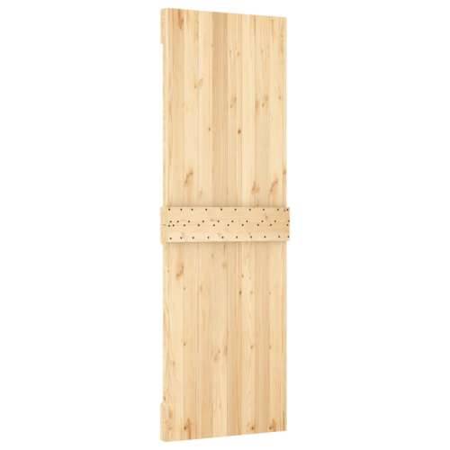 Klizna vrata s priborom za montažu 70 x 210 cm masivna borovina Cijena
