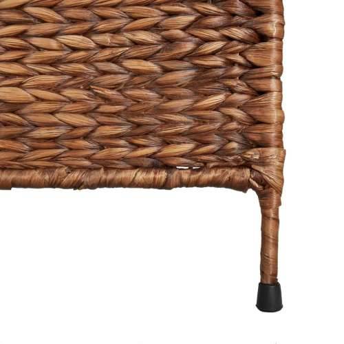 Paravan - Sobna pregrada s 5 panela smeđa 205 x 180 cm od vodenog zumbula - Smeđa 205 x 180 cm 1 5 Cijena