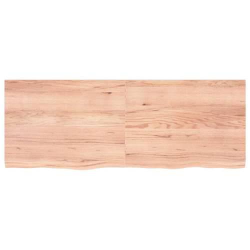 Kupaonska radna ploča svjetlosmeđa 160x60x(2-4) cm masivno drvo - Svjetlosmeđa 160 x 60 x 4 cm Cijena