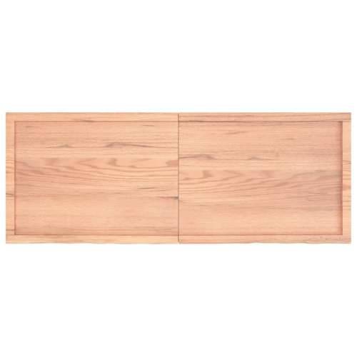Kupaonska radna ploča svjetlosmeđa 160x60x(2-4) cm masivno drvo - Svjetlosmeđa 160 x 60 x 4 cm Cijena