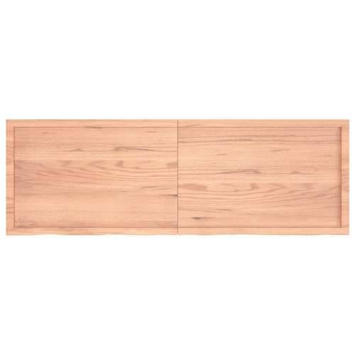 Kupaonska radna ploča svjetlosmeđa 180x60x(2-4) cm masivno drvo - Svjetlosmeđa 180 x 60 x 4 cm Cijena