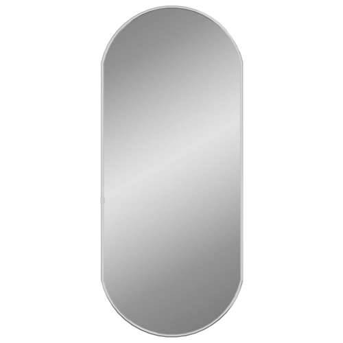 Zidno ogledalo srebrno 70x30 cm ovalno Cijena