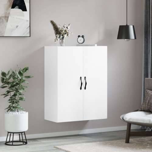 Zidni ormarić bijeli 69,5 x 34 x 90 cm od konstruiranog drva - Bijela 1 Cijena