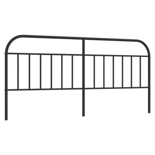 Metalno uzglavlje crno 193 cm - Crna 193 cm 1 Cijena