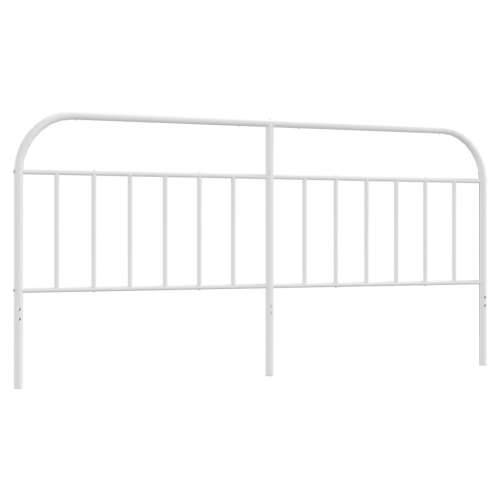 Metalno uzglavlje bijelo 193 cm - Bijela 193 cm 1 Cijena