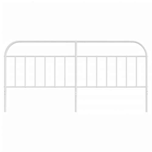 Metalno uzglavlje bijelo 193 cm - Bijela 193 cm 1 Cijena
