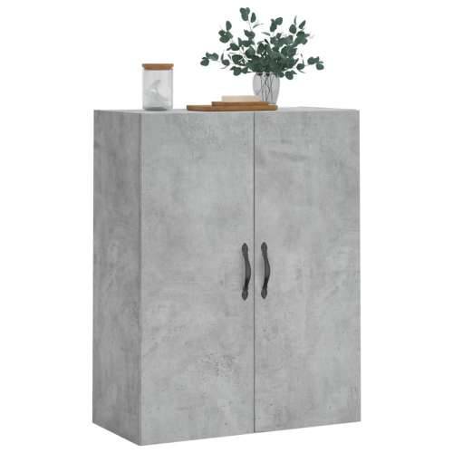 Zidni ormarić siva boja betona 69,5x34x90 cm konstruirano drvo - Beton siva 1 Cijena