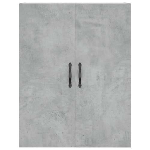 Zidni ormarić siva boja betona 69,5x34x90 cm konstruirano drvo - Beton siva 1 Cijena