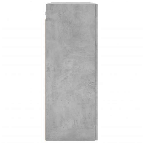 Zidni ormarić siva boja betona 69,5x34x90 cm konstruirano drvo - Beton siva 1 Cijena