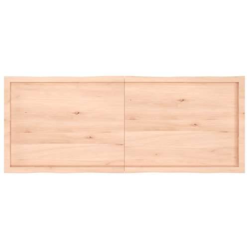 Stolna ploča 160x60x(2-4) cm od hrastovine sa živim rubom - Prirodna 160 x 60 x 4 cm 1 Cijena