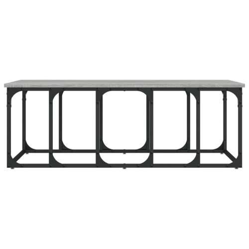 Stolić za kavu siva boja hrasta 100x50x35,5cm konstruirano drvo - Sivi hrast sonoma 1 Cijena