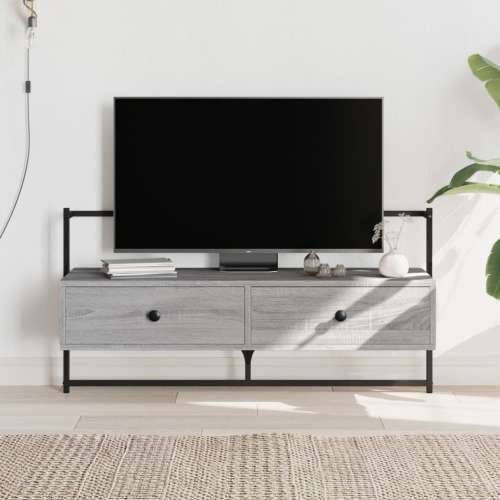 TV ormarić zidni boja hrasta 100,5x30x51 cm konstruirano drvo - Sivi hrast sonoma 1 100.5 cm Cijena