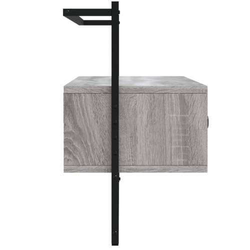 TV ormarić zidni boja hrasta 100,5x30x51 cm konstruirano drvo - Sivi hrast sonoma 1 100.5 cm Cijena