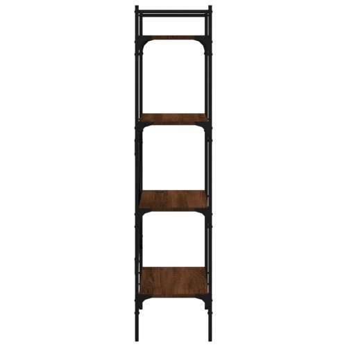 Regal za knjige 4 razine boja hrasta 56x31,5x138,5 cm drveni - Smeđi hrast 1 138.5 cm Cijena