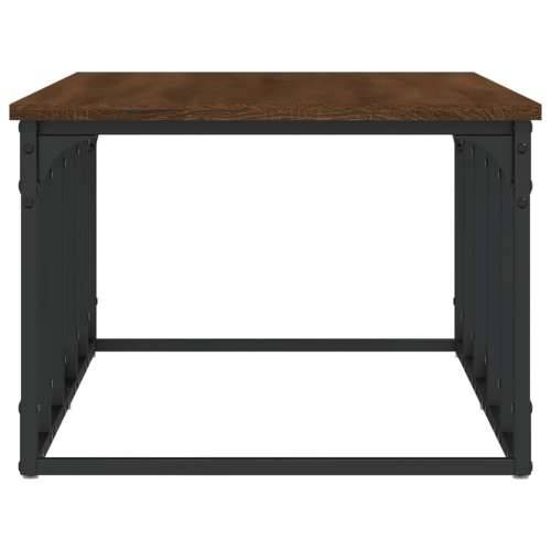Stolić za kavu boja hrasta 100 x 50 x 35,5 cm konstruirano drvo - Smeđi hrast 1 Cijena