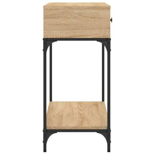 Konzolni stol boja hrasta 100 x 34,5 x 75 cm konstruirano drvo - sonoma hrast 1 100 cm Cijena