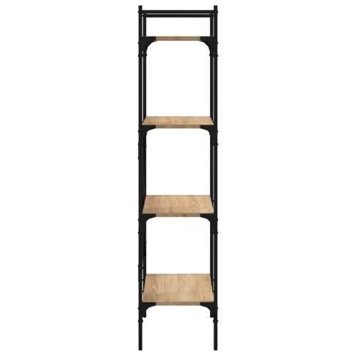 Regal za knjige 4 razine boja hrasta 56x31,5x138,5 cm drveni - sonoma hrast 1 138.5 cm Cijena