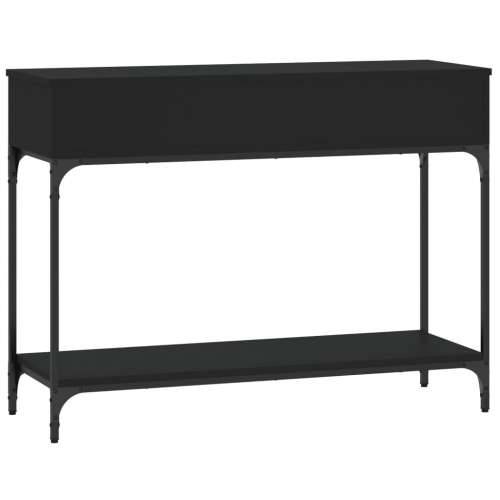 Konzolni stol crni 100 x 34,5 x 75 cm od konstruiranog drva - Crna 1 100 cm Cijena