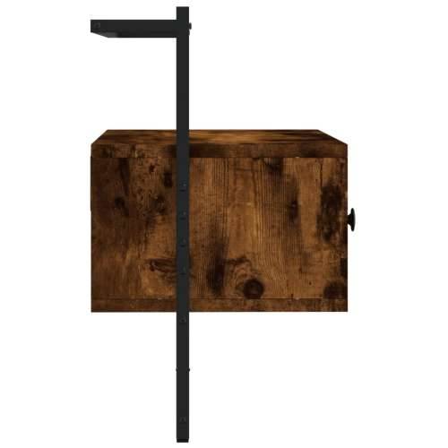 TV ormarić zidni boja hrasta 60,5x30x51 cm konstruirano drvo - Dimljeni hrast 1 60.5 cm Cijena