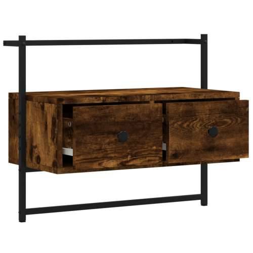 TV ormarić zidni boja hrasta 60,5x30x51 cm konstruirano drvo - Dimljeni hrast 1 60.5 cm Cijena