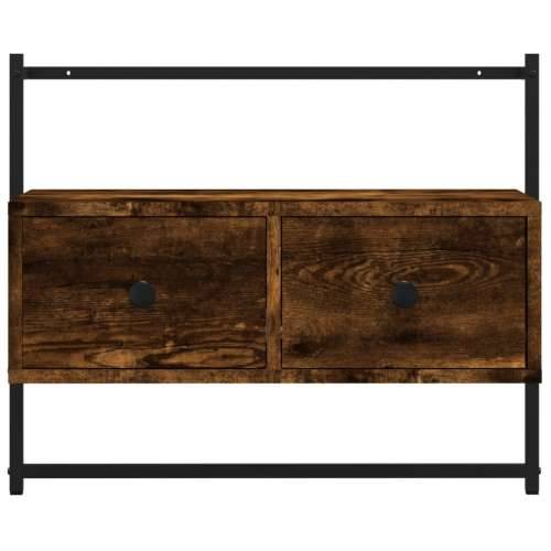 TV ormarić zidni boja hrasta 60,5x30x51 cm konstruirano drvo - Dimljeni hrast 1 60.5 cm Cijena