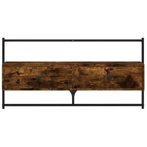 TV ormarić zidni boja hrasta 100,5x30x51 cm konstruirano drvo - Dimljeni hrast 1 100.5 cm Cijena