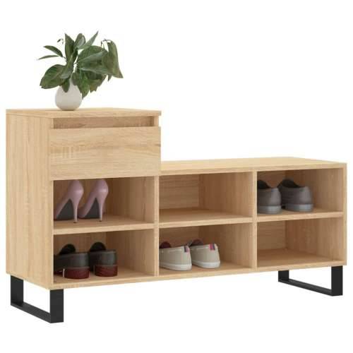 Ormarić za cipele boja hrasta 102x36x60 cm konstruirano drvo - sonoma hrast 1 Cijena
