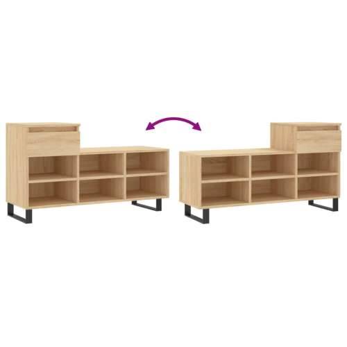 Ormarić za cipele boja hrasta 102x36x60 cm konstruirano drvo - sonoma hrast 1 Cijena