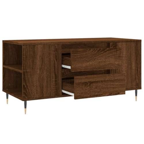Stolić za kavu boja hrasta 102x44,5x50 cm od konstruiranog drva - Smeđi hrast 1 Cijena