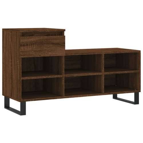 Ormarić za cipele boja hrasta 102x36x60 cm konstruirano drvo - Smeđi hrast 1 Cijena
