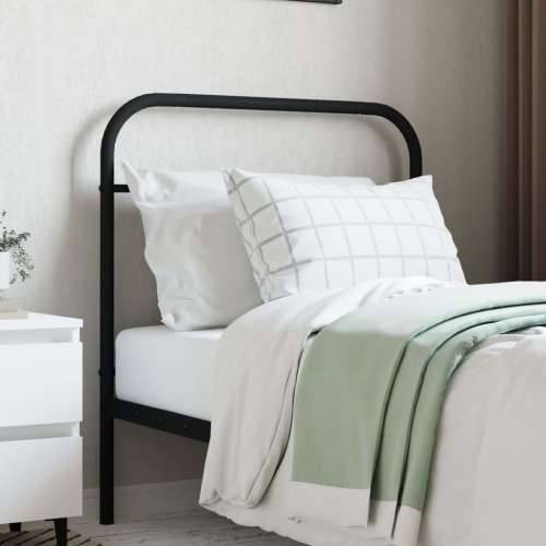 Metalno uzglavlje crno 80 cm - Crna 80 cm 1 Cijena