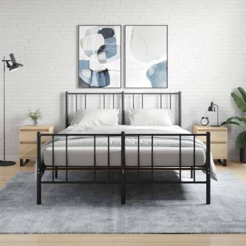 Noćni ormarići 2 kom boja hrasta 40x35x50 cm konstruirano drvo - sonoma hrast 2 Cijena