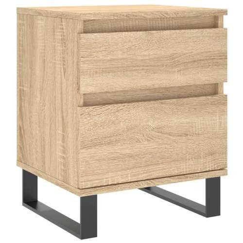 Noćni ormarići 2 kom boja hrasta 40x35x50 cm konstruirano drvo - sonoma hrast 2 Cijena