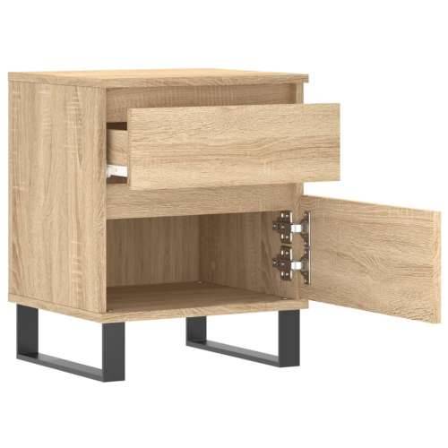 Noćni ormarići 2 kom boja hrasta 40x35x50 cm konstruirano drvo - sonoma hrast 2 Cijena