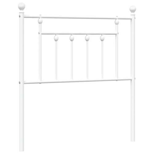 Metalno uzglavlje bijelo 80 cm Bijela 80 cm 1 Cijena