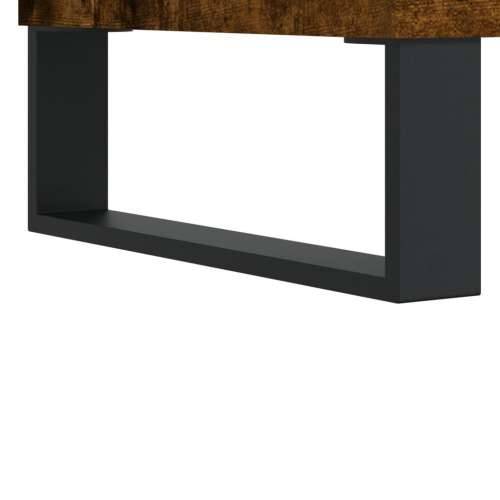 Noćni ormarići 2 kom boja hrasta 40x35x50 cm konstruirano drvo - Dimljeni hrast 2 Cijena