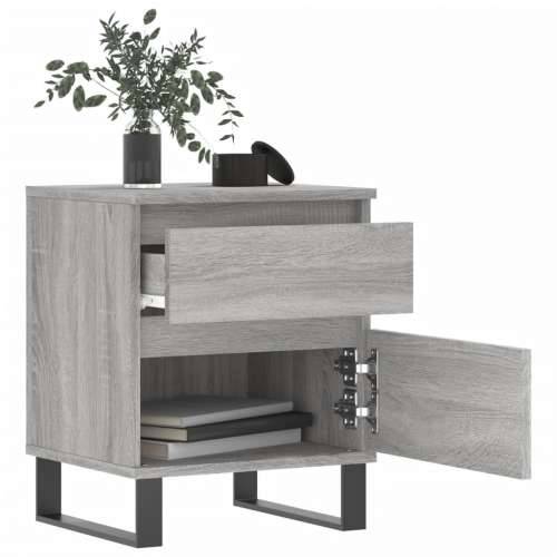 Noćni ormarići 2 kom boja hrasta 40x35x50 cm konstruirano drvo - Sivi hrast sonoma 2 Cijena