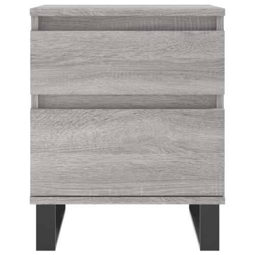 Noćni ormarići 2 kom boja hrasta 40x35x50 cm konstruirano drvo - Sivi hrast sonoma 2 Cijena