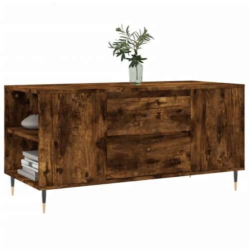 Stolić za kavu boja hrasta 102x44,5x50 cm od konstruiranog drva - Dimljeni hrast 1 Cijena